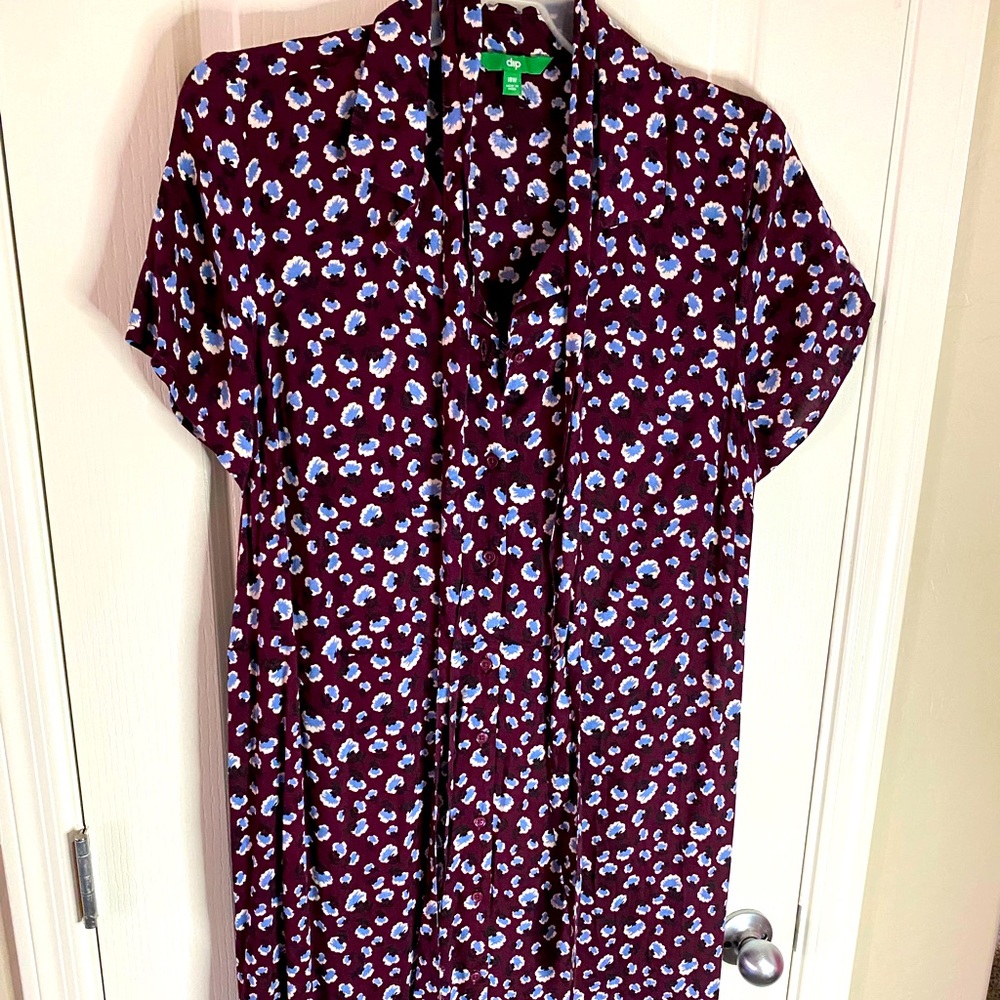 Printed casual dress